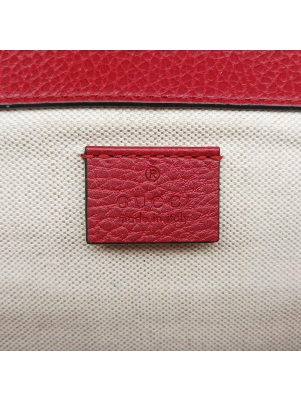 Gucci Dionysus Red Leather Shoulder Bag - Picture 10 of 16